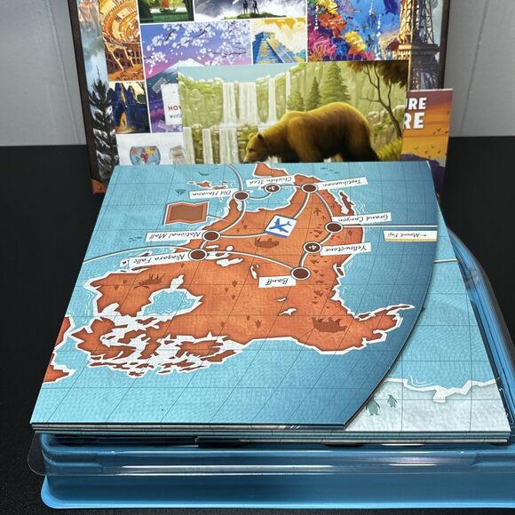 Trekking The World: The Board Game Underdog Board Games Complete EUC - Picture 10 of 12